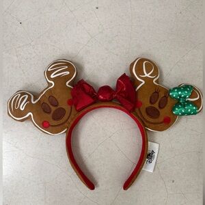 Gingerbread Minnie Ears.